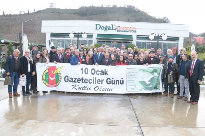 Giresun’da Basın Mensupları ‘Çalışan Gazeteciler Günü’ Programında Bir Araya Geldi