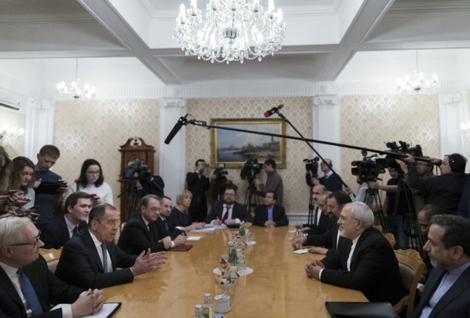 Rusya Ve İran Dışişleri Bakanları Bir Araya Geldi