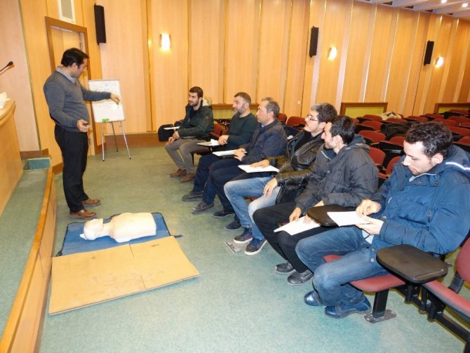 Arsin Osb’de İlkyardım Eğitimi