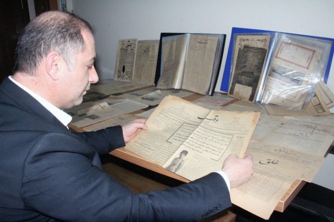 Gazete Koleksiyonuyla Giresun Tarihine Yolculuk Yaptırıyor