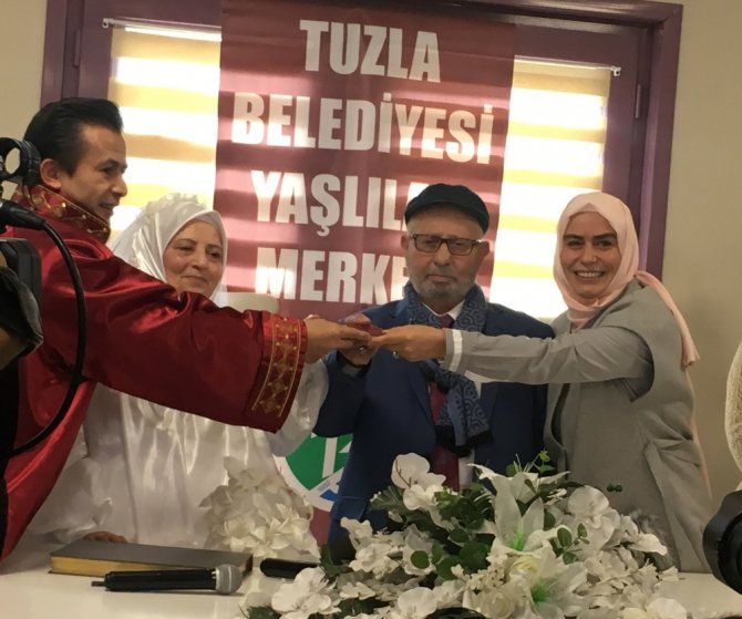 Damat 82, Gelin 78 Yaşında
