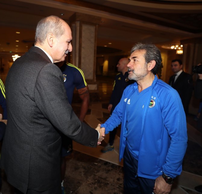 Kurtulmuş Fenerbahçe’yi Ziyaret Etti