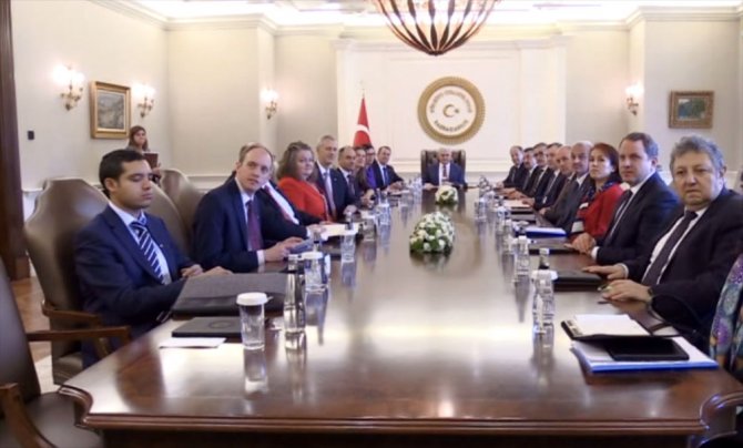 Yıldırım, Birleşik Krallık Uluslararası Ticaret Bakanı’nı Kabul Etti