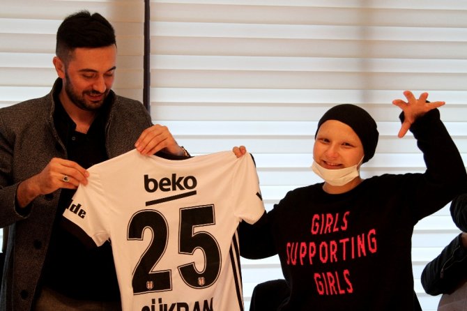 Beşiktaşlı Futbolcular Ona Nefes Oldu