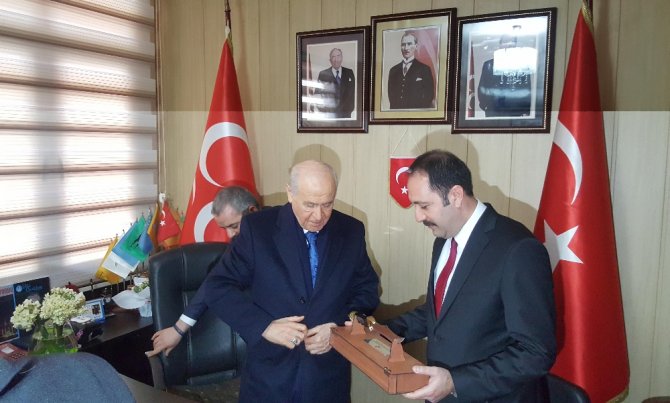 Mhp Lideri Bahçeli Memleketinde