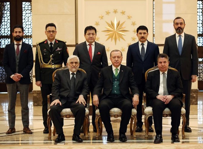 Erdoğan, Afgan Büyükelçiyi Kabul Etti