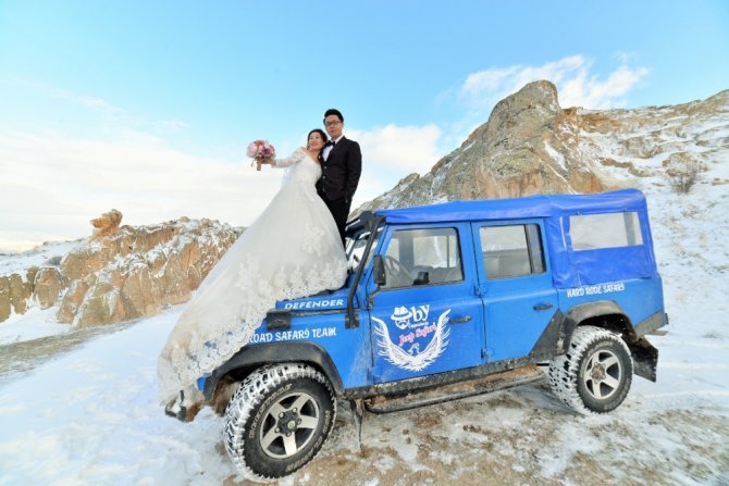 Düğün Fotoğrafı İçin Kapadokya’ya Akın Ediyorlar