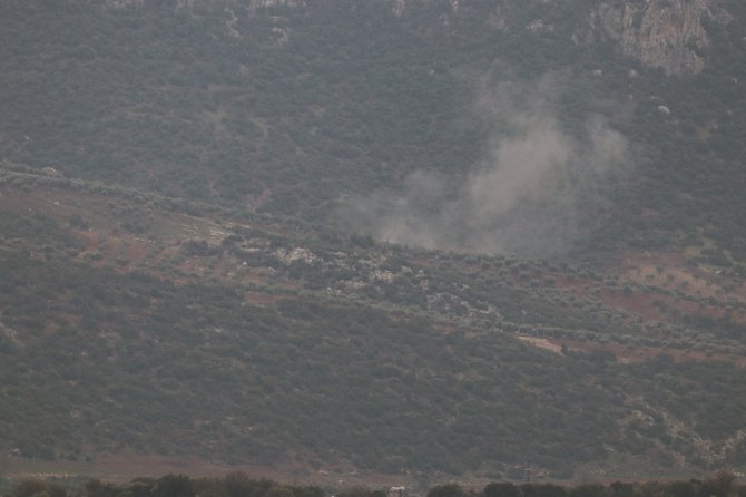 Afrin’deki Hedeflere Top Atışı Yapıldı