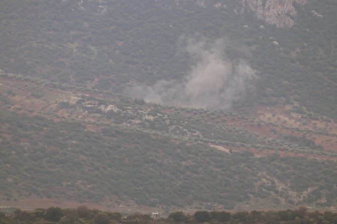 Afrin’deki Hedeflere Top Atışı Yapıldı
