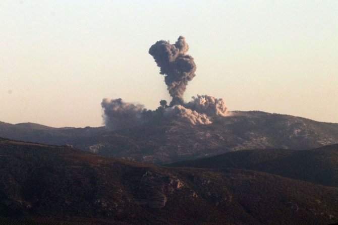 Zeytin Dalı Harekâtı’nda 153 Terör Hedefi Vuruldu