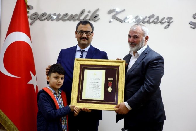 Giresun’da Şehit Aileleri Ve Gazilere ‘Devlet Övünç Madalyası’ Törenle Verildi