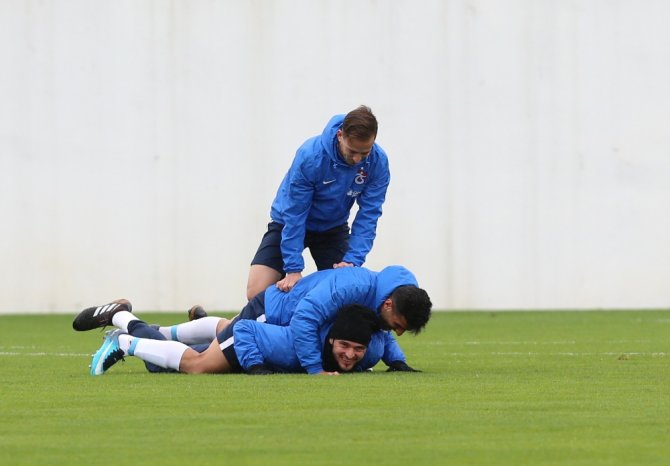 Trabzonspor Şut Çalıştı