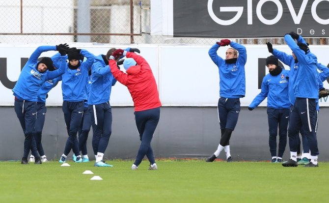 Trabzonspor, Fenerbahçe Maçı Hazırlıklarını Sürdürdü