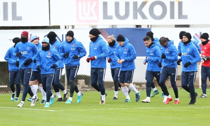 Trabzonspor, Fenerbahçe Maçı Hazırlıklarını Sürdürdü