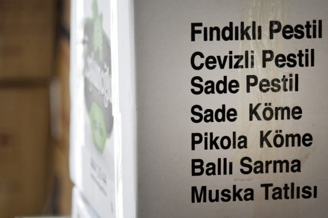 Gümüşhane’den Zeytin Dalı Harekatı’na Katılan Askerlere 1071 Kilogram Pestil Ve Köme
