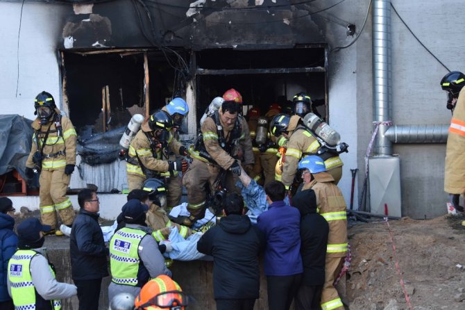 Güney Kore’de Hastanede Yangın: 41 Ölü, 77 Yaralı