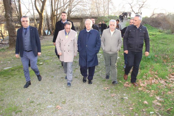 Aziz Yıldırım Kazdağlarında Tesis Yeri Baktı