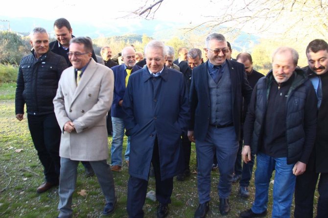 Aziz Yıldırım Kazdağlarında Tesis Yeri Baktı