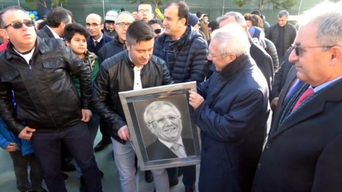 Aziz Yıldırım, Edremit’te Pota Açtı