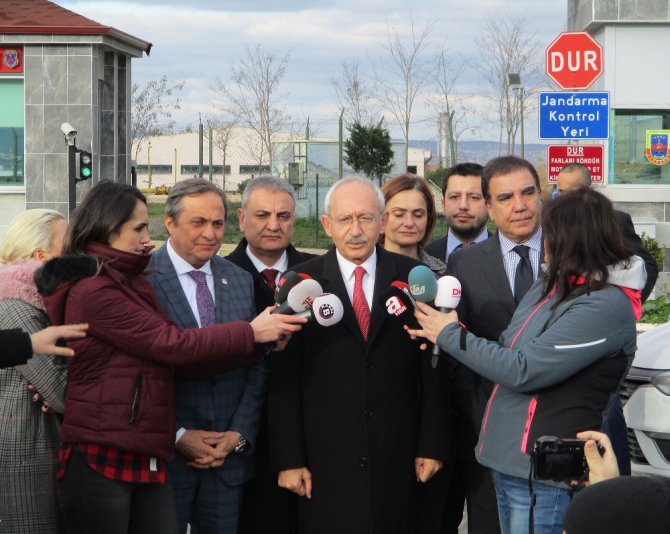 Kılıçdaroğlu, Berberoğlu’nu Cezaevinde Ziyaret Etti