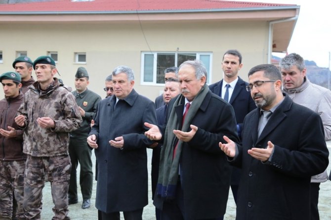Artvin’de 65 Özel Harekat Polisi Dualarla Göreve Başladı