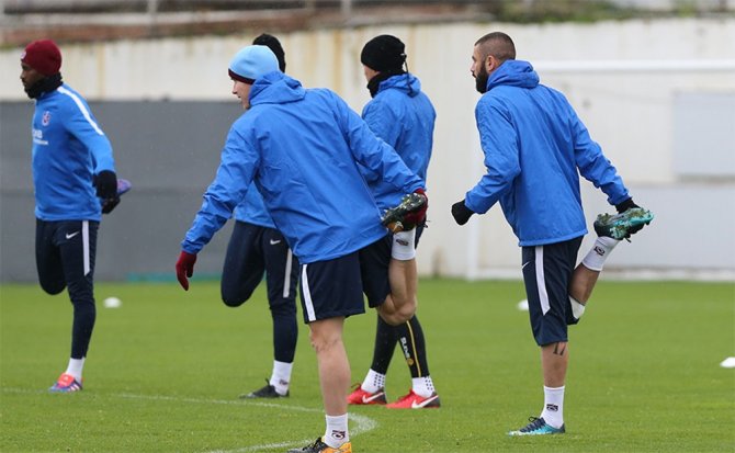 Trabzonspor, Fenerbahçe Maçı Hazırlıklarını Tamamladı