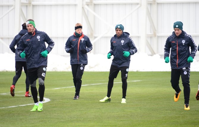 Konyaspor, Galatasaray’a Hazırlanıyor