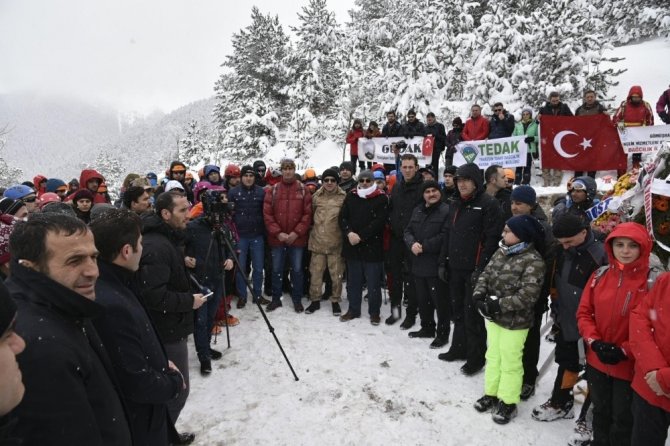 Zigana Dağı’nda Çığda Ölen 10 Dağcı Felaketin 9. Yılında Törenle Anıldı
