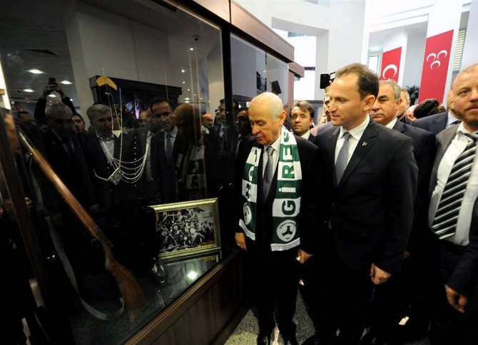 Mhp Giresun İl Teşkilatı’ndan Bahçeli’ye Ziyaret