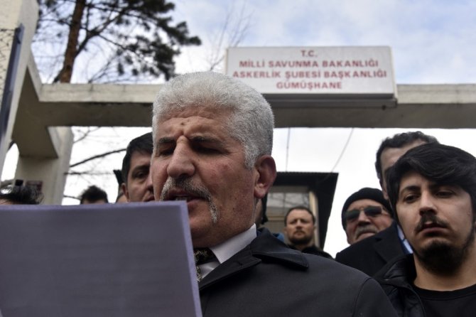 Mhp Ve Ülkü Ocakları Mensupları Gümüşhane’de Gönüllü Askerlik Başvurusu Yaptı
