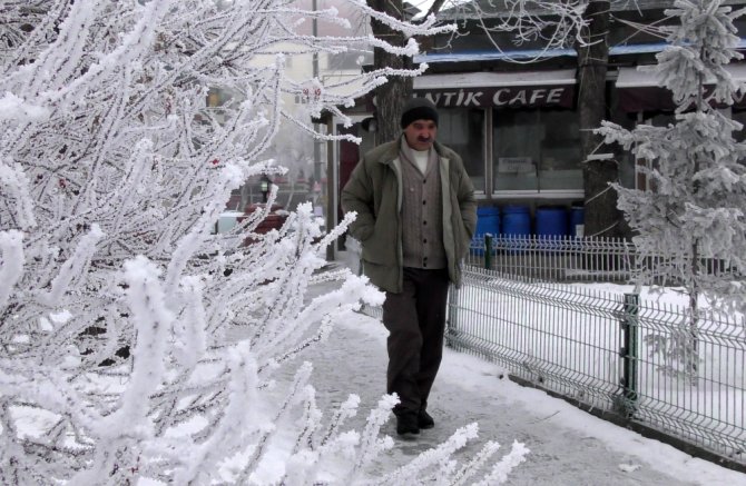 Sibirya Soğukları Göle’yi Esir Aldı
