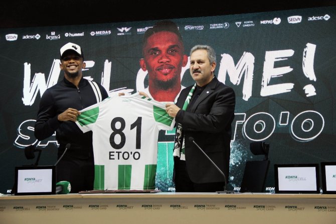 Eto’o, Atiker Konyaspor’a İmzayı Attı