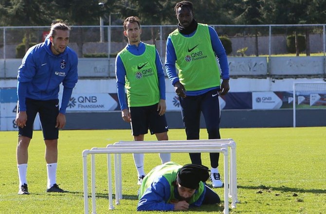 Trabzonspor Göztepe Maçı Hazırlıklarını Sürdürdü