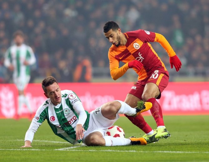İlk Yarıda Konyaspor Önde