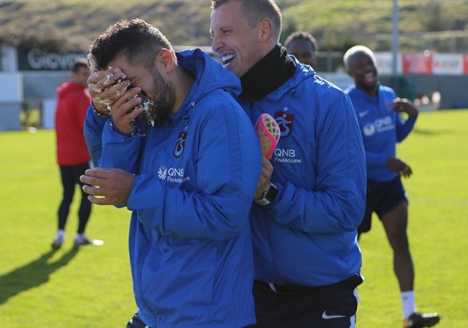 Trabzonspor Göztepe Maçı Hazırlıklarını Sürdürdü