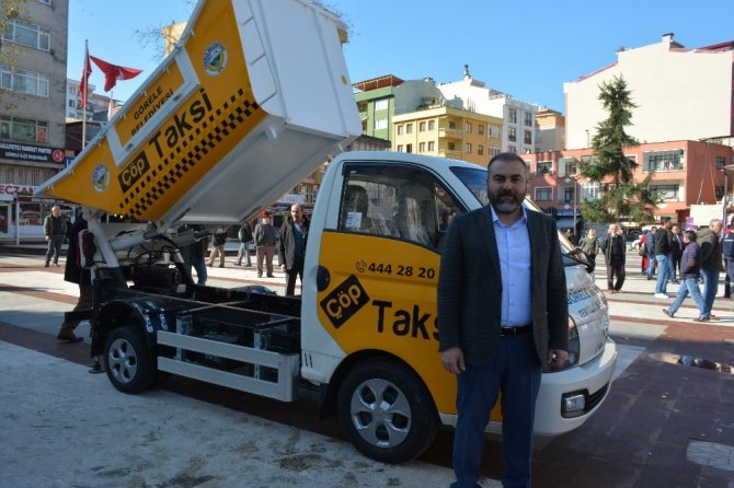 Görele’de “Çöp Taksi” Hizmete Girdi