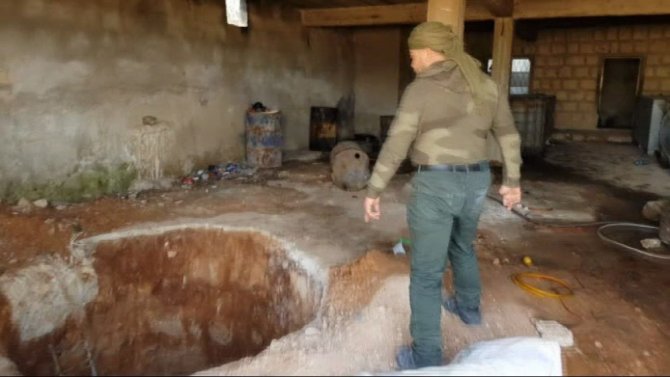 Burseya Dağı’ndaki Hendekler Temizleniyor