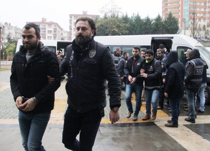 Giresun’da Fetö Mensubu 24 Asker Adliyeye Çıkartıldı