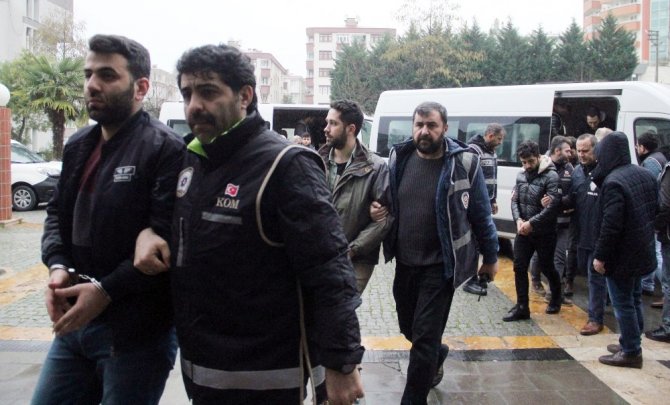 Giresun’da Fetö Mensubu 24 Asker Adliyeye Çıkartıldı