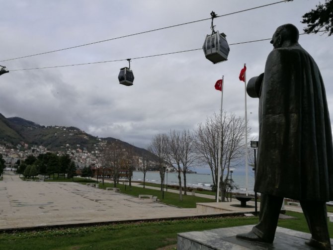 Teleferik Ordu Nüfusundan Fazla Yolcu Taşıdı