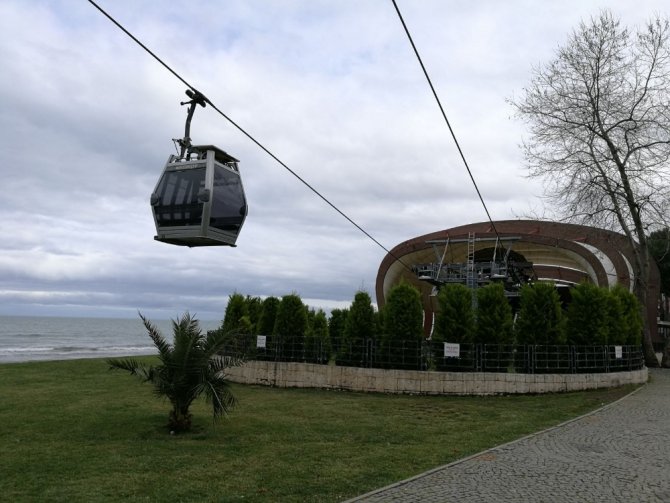 Teleferik Ordu Nüfusundan Fazla Yolcu Taşıdı