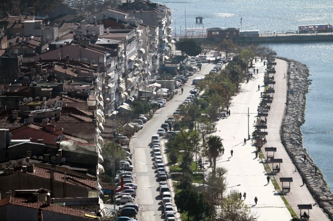 Gemlik’te Hayat Durdu