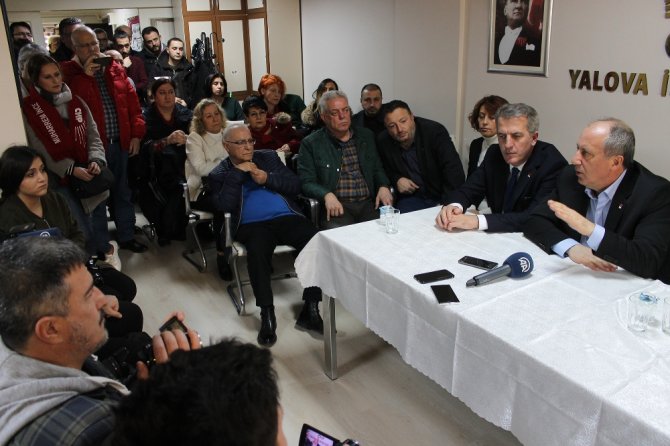 Muharrem İnce Eleştirilerini Sürdürdü