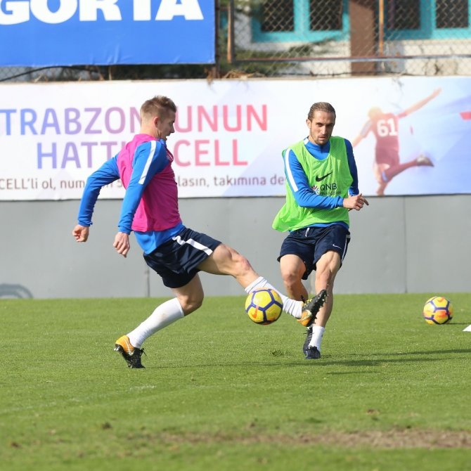 Trabzonspor, 6 Eksikle Çalıştı