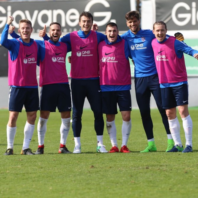 Trabzonspor, 6 Eksikle Çalıştı