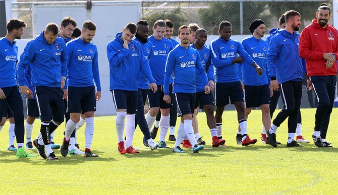 Trabzonspor, Gençlerbirliği Maçı Hazırlıklarını Sürdürdü