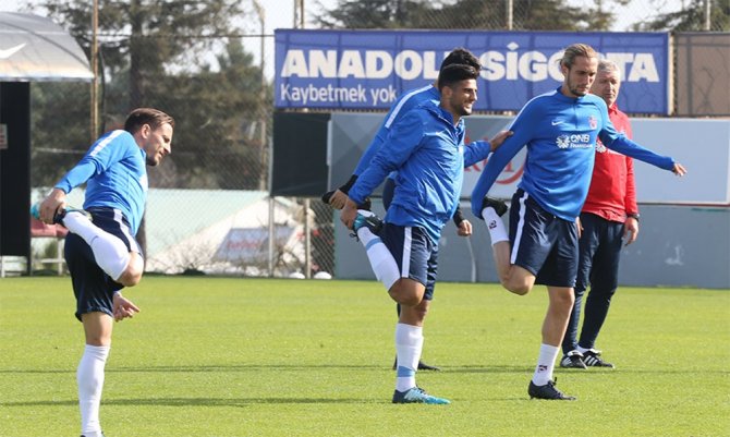 Trabzonspor, Gençlerbirliği Maçı Hazırlıklarını Sürdürdü