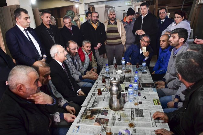 Kılıçdaroğlu’ndan Siteler’deki Mobilya Esnafına Ziyaret