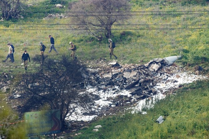 İsrail F-16’sı Düştü, Suriye’de Gerilim Yükseldi