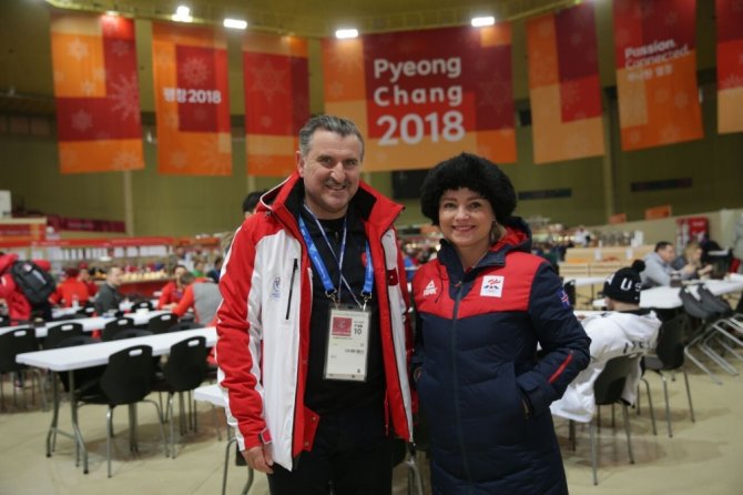 Bakan Bak Olimpiyat Köyünü Ziyaret Etti